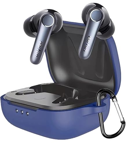EarFun Air Pro 4 カバー付き EarFun Air Pro 4 シリコンケース カラビナ付き ケース : Arupi